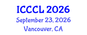 International Conference on Criminology and Criminal Law (ICCCL) September 23, 2026 - Vancouver, Canada