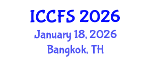 International Conference on Criminology and Forensic Studies (ICCFS) January 18, 2026 - Bangkok, Thailand