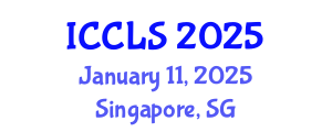 International Conference on Criminology, Law and Society (ICCLS) January 11, 2025 - Singapore, Singapore