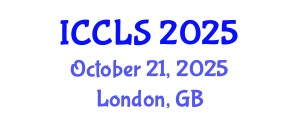 International Conference on Criminology, Law and Society (ICCLS) October 21, 2025 - London, United Kingdom