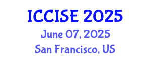 International Conference on Critical Infrastructure Systems Engineering (ICCISE) June 07, 2025 - San Francisco, United States
