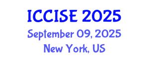 International Conference on Critical Infrastructure Systems Engineering (ICCISE) September 09, 2025 - New York, United States