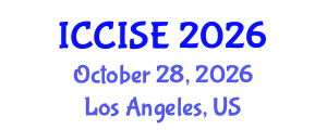 International Conference on Critical Infrastructure Systems Engineering (ICCISE) October 28, 2026 - Los Angeles, United States