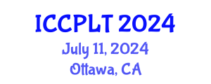 International Conference on Critical Pedagogy, Learning and Teaching (ICCPLT) July 11, 2024 - Ottawa, Canada
