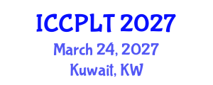 International Conference on Critical Pedagogy, Learning and Teaching (ICCPLT) March 24, 2027 - Kuwait, Kuwait International Conference on Critical Pedagogy, Learning and Teaching (ICCPLT) March 24, 2027 - Kuwait, Kuwait