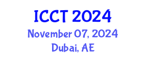 International Conference on Critical Thinking (ICCT) November 07, 2024 - Dubai, United Arab Emirates