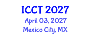 International Conference on Critical Thinking (ICCT) April 03, 2027 - Mexico City, Mexico International Conference on Critical Thinking (ICCT) April 03, 2027 - Mexico City, Mexico