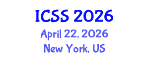 International Conference on Crop and Soil Sciences (ICSS) April 22, 2026 - New York, United States