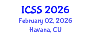 International Conference on Crop and Soil Sciences (ICSS) February 02, 2026 - Havana, Cuba International Conference on Crop and Soil Sciences (ICSS) February 02, 2026 - Havana, Cuba