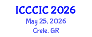 International Conference on Cross-Cultural and Intercultural Communication (ICCCIC) May 25, 2026 - Crete, Greece International Conference on Cross-Cultural and Intercultural Communication (ICCCIC) May 25, 2026 - Crete, Greece