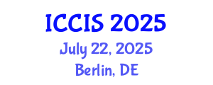 International Conference on Cryptography and Information Security (ICCIS) July 22, 2025 - Berlin, Germany