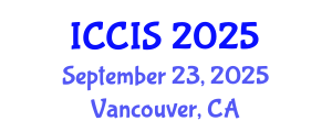 International Conference on Cryptography and Information Security (ICCIS) September 23, 2025 - Vancouver, Canada