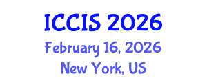 International Conference on Cryptography and Information Security (ICCIS) February 16, 2026 - New York, United States International Conference on Cryptography and Information Security (ICCIS) February 16, 2026 - New York, United States