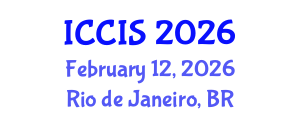 International Conference on Cryptography and Information Security (ICCIS) February 12, 2026 - Rio de Janeiro, Brazil International Conference on Cryptography and Information Security (ICCIS) February 12, 2026 - Rio de Janeiro, Brazil