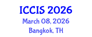 International Conference on Cryptography and Information Security (ICCIS) March 08, 2026 - Bangkok, Thailand