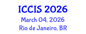 International Conference on Cryptography and Information Security (ICCIS) March 04, 2026 - Rio de Janeiro, Brazil