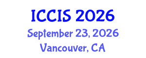 International Conference on Cryptography and Information Security (ICCIS) September 23, 2026 - Vancouver, Canada