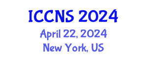 International Conference on Cryptography and Network Security (ICCNS) April 22, 2024 - New York, United States
