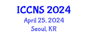 International Conference on Cryptography and Network Security (ICCNS) April 25, 2024 - Seoul, Republic of Korea