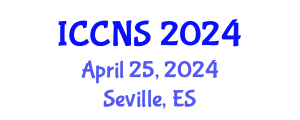 International Conference on Cryptography and Network Security (ICCNS) April 25, 2024 - Seville, Spain