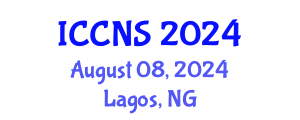 International Conference on Cryptography and Network Security (ICCNS) August 08, 2024 - Lagos, Nigeria