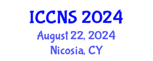 International Conference on Cryptography and Network Security (ICCNS) August 22, 2024 - Nicosia, Cyprus