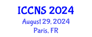 International Conference on Cryptography and Network Security (ICCNS) August 29, 2024 - Paris, France