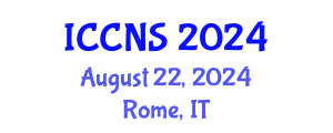 International Conference on Cryptography and Network Security (ICCNS) August 22, 2024 - Rome, Italy