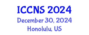 International Conference on Cryptography and Network Security (ICCNS) December 30, 2024 - Honolulu, United States
