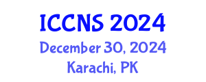 International Conference on Cryptography and Network Security (ICCNS) December 30, 2024 - Karachi, Pakistan