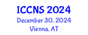 International Conference on Cryptography and Network Security (ICCNS) December 30, 2024 - Vienna, Austria