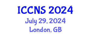 International Conference on Cryptography and Network Security (ICCNS) July 29, 2024 - London, United Kingdom