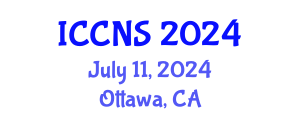 International Conference on Cryptography and Network Security (ICCNS) July 11, 2024 - Ottawa, Canada