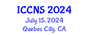 International Conference on Cryptography and Network Security (ICCNS) July 15, 2024 - Quebec City, Canada