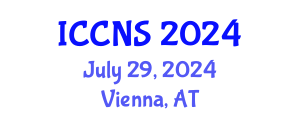 International Conference on Cryptography and Network Security (ICCNS) July 29, 2024 - Vienna, Austria