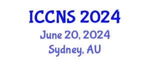 International Conference on Cryptography and Network Security (ICCNS) June 20, 2024 - Sydney, Australia
