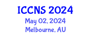 International Conference on Cryptography and Network Security (ICCNS) May 02, 2024 - Melbourne, Australia