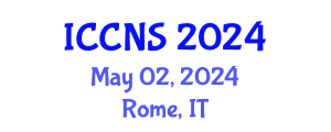 International Conference on Cryptography and Network Security (ICCNS) May 02, 2024 - Rome, Italy