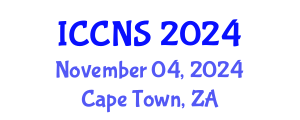 International Conference on Cryptography and Network Security (ICCNS) November 04, 2024 - Cape Town, South Africa