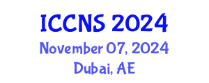 International Conference on Cryptography and Network Security (ICCNS) November 07, 2024 - Dubai, United Arab Emirates