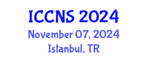 International Conference on Cryptography and Network Security (ICCNS) November 07, 2024 - Istanbul, Turkey