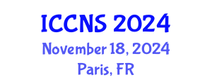 International Conference on Cryptography and Network Security (ICCNS) November 18, 2024 - Paris, France