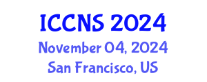 International Conference on Cryptography and Network Security (ICCNS) November 04, 2024 - San Francisco, United States