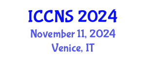 International Conference on Cryptography and Network Security (ICCNS) November 11, 2024 - Venice, Italy