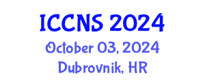 International Conference on Cryptography and Network Security (ICCNS) October 03, 2024 - Dubrovnik, Croatia