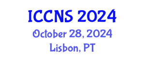 International Conference on Cryptography and Network Security (ICCNS) October 28, 2024 - Lisbon, Portugal