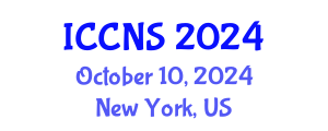 International Conference on Cryptography and Network Security (ICCNS) October 10, 2024 - New York, United States