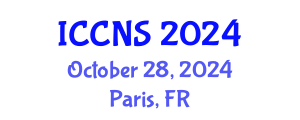 International Conference on Cryptography and Network Security (ICCNS) October 28, 2024 - Paris, France