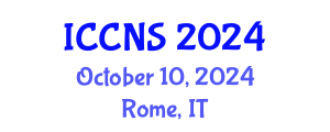 International Conference on Cryptography and Network Security (ICCNS) October 10, 2024 - Rome, Italy
