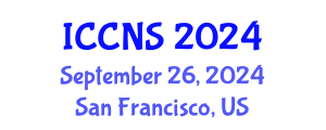 International Conference on Cryptography and Network Security (ICCNS) September 26, 2024 - San Francisco, United States